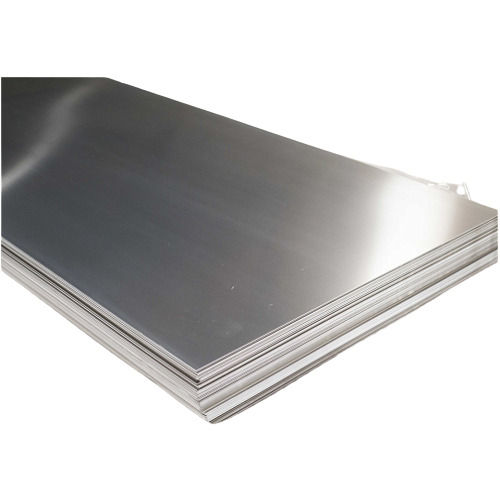 Stainless Steel Sheet - 2 Mm Thick, Silver Color, Pre-Galvanized Finish - Durable, Rust-Resistant, Easy to Clean