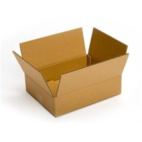 Paper 22X16X4 Inches Rectangular Matte Finished Corrugated Carton Box