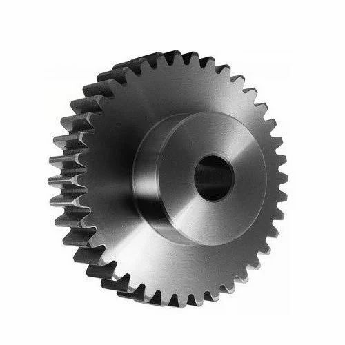 Silver 38 Teeth Polished Durable Finish Stainless Steel Precision Gear 