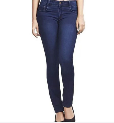 Easily Washed Ladies Stretchable Jeans Age Group: 13-15 Years