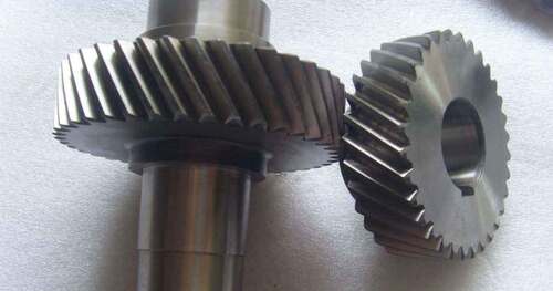 Different Available Polished Mild Steel Helical Gear Pinion For Heavy Vehicle