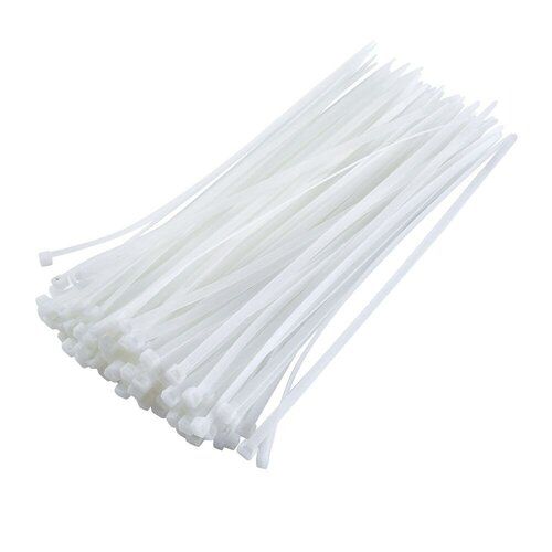 Waterproof White Plastic Cable Tie For Industrial Use