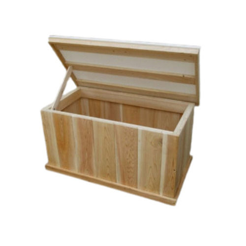 20 Inches Matt Lamination Rectangular Wooden Cargo Box