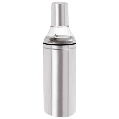 Silver 220 Grams 750 Ml Capacity Polished 202 Stainless Steel Oil Dispenser