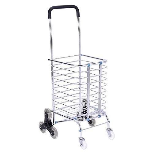 29X30X37 Cm Polished Finished Rectangular Folding Shopping Cart Application: Commercial