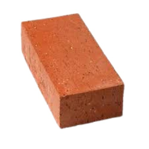 Red 9 X 3 X 4 Inches Rectangular Shape Solid Clay Brick 