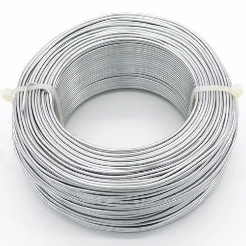 Silver Corrosion Resistance Hot Rolled Polished Finish Aluminum Alloy Wire