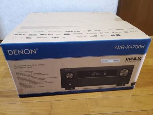 Denon AVR-X4700H 8K Ultra HD 9.2 Channel (125 Watt X 9) AV Receiver 2020 Model - 3D Audio & Video with IMAX Enhanced, Built for Gaming, Music Streamin