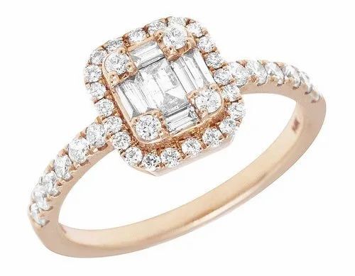 UNIQUFERANGER Full Diamond Giant 6 Carat Square Diamond Ring CZ Promise Engagement  Wedding Ring for Women (US Code 6-10) (9) | Amazon.com