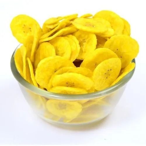 Protein Rich And Delicious Spicy Taste Round Banana Chip