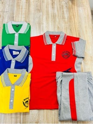 School Uniform T-Shirt And Lower Age Group: 3-18