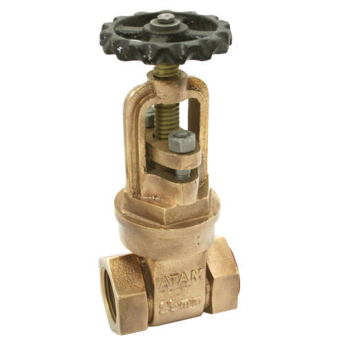 Golden Screwed Ends Bronze Gate Valve, Class-1