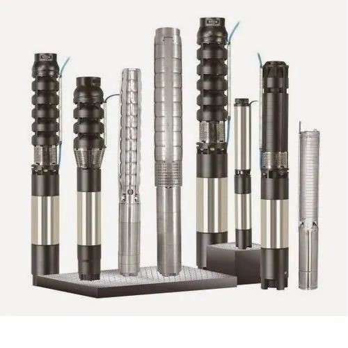 Stainless Steel Borewell Submersible Pump Set