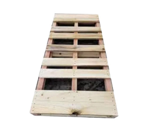 Brown 1000 Kg Dynamic Load Rectangular Packaging Soft Wooden Pallet