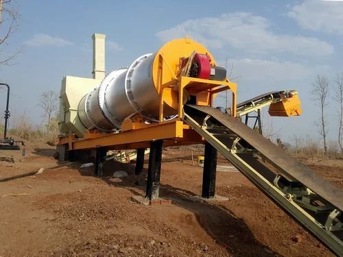 120 Tph Capacity Semi Automatic Industrial Asphalt Drum Mix Plant