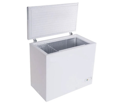 White 148 Liter Capacty Static Colling And Single Door Electrical Deep Freezer