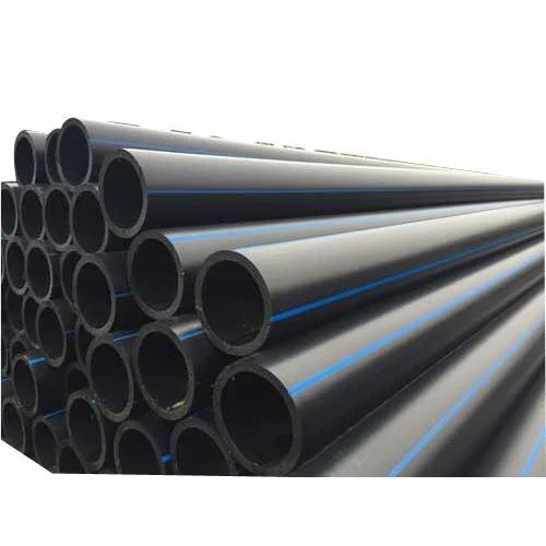 2.5 Kg/Cm2 Matte Finished Round Hdpe Plastic Pipe For Water Supply Use