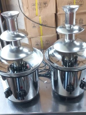 Semi Automatic 3 Layer Chocolate Fountain Machine