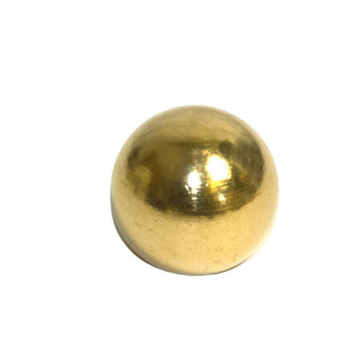 Golden 3 Mm Thick Polished Finish Galvanized Brass Ball For Industrial Use