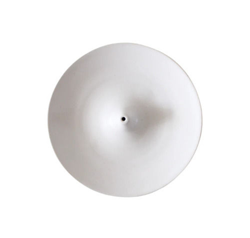 4 Inches Round Scratch Resistance Polished Ceramic Incense Holder