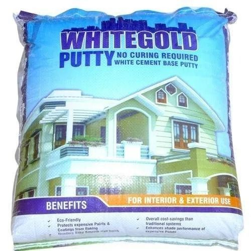 99.9% Pure And High Gloss 40 Kilograms White Cement Based Wall Putty Cas No: 7440-02-0