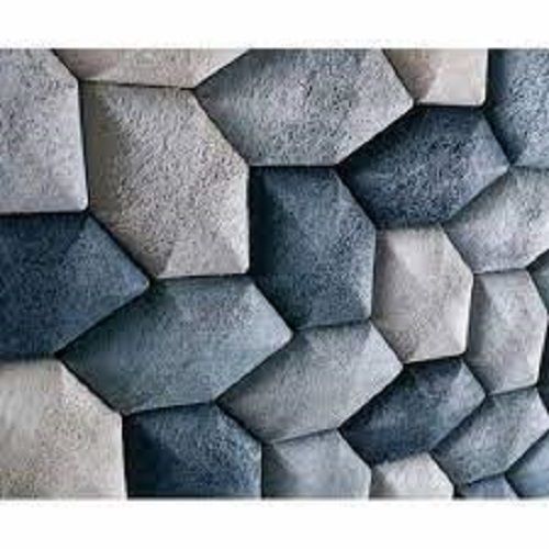 Blue Artificial Rectangular Shape Ceramic Floor Tiles