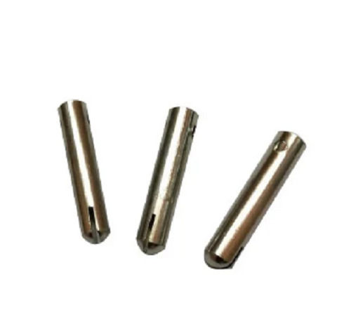 Brass Material Corrossion Free Glossy Zinc Plated Surface Hollow Plug Pin