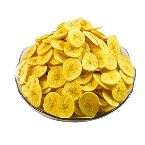 Healthy And Nutritious Crispy Tasty Healthy Fried Salted Banana Chips