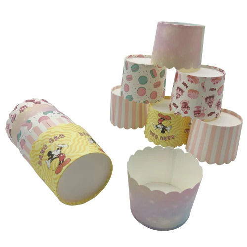 Printed Paper Muffin Cup For Muffins