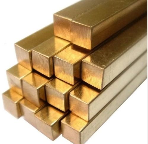 Solid And Polished Finished Hot Rolled Square Brass Rods Application: Industrial