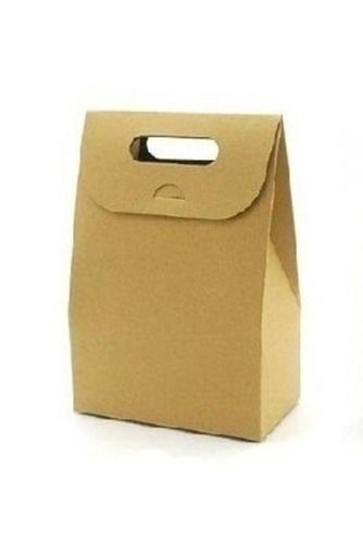 1 kg Capacity 6x2x8 Inches Matte Finished Plain D Cut Paper Bags