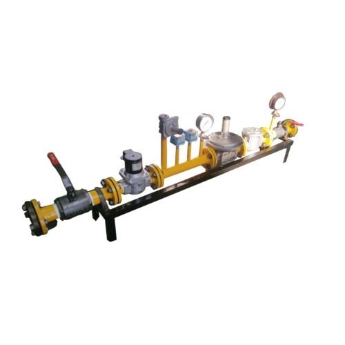 125 Kg Weight 100 Kg/hr Capacity 2500 Rpm Speed Mild Steel Gas Train For Industrial Use