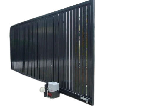 12x6 Feet Painted Rectangular Stainless Steel Automatic Sliding Gates