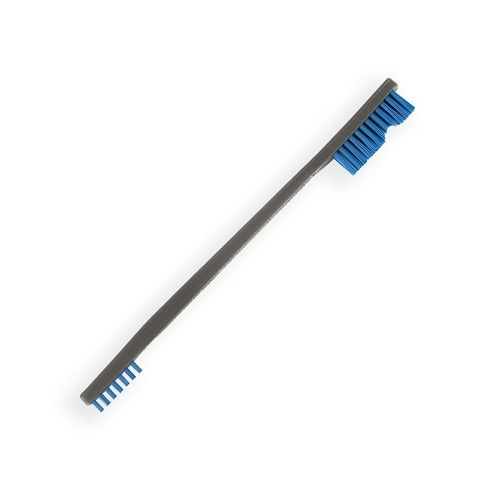 Blue And Black 2.5 Feet Double Sided Rectangular Plastic Toilet Cleaning Brush