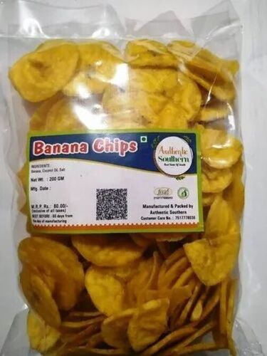 200 Grams Healthy And Tasty Crispy Fried Salted Banana Chips