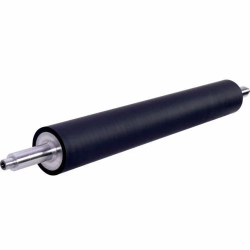 30.8 Mm Thick Paint Coated Stainless Steel And Rubber Roller For Industrial Use Belt Width: 00 Inch (In)