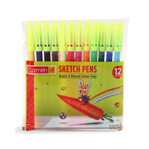 Praxon Kids Drawing Sketch Pen With Roller Stamp with Water Based Ink for  Return Gift for Kids  Dual Tip Marker Set Highlighter Sketch Pen  2 in 1  Combo Marker Pen