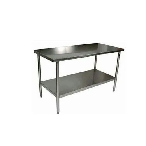 4x3 Feet Corrosion Resistance Rectangular Stainless Steel Table