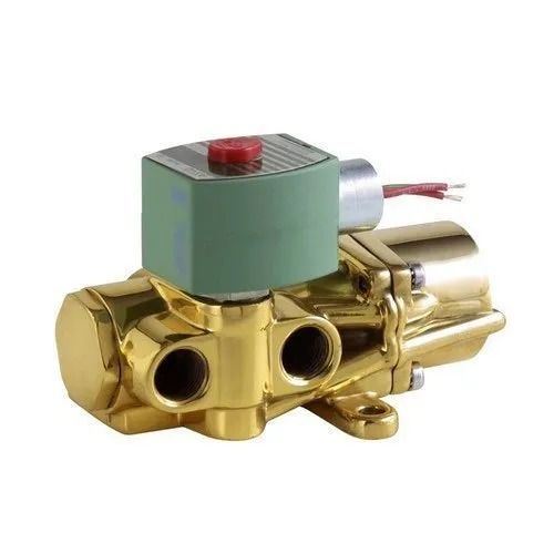 6.35 Mm Port High Pressure And Automatic 4 Way Brass Solenoid Valve Application: Industrial