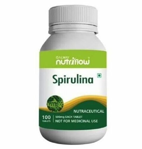 Immune Support And Boost Energy Spirulina Tablet, Pack Of 100 Tabs