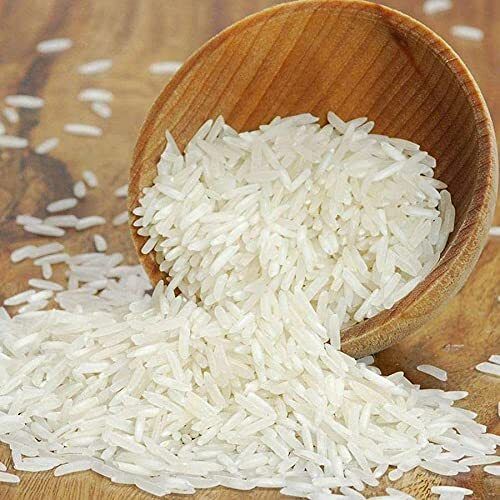  लंबे दाने और सुगंधित सफेद बासमती चावल