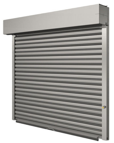 Plain And Polished Rectangular Stainless Steel Rapid Roll Up Door