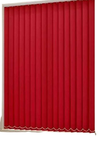  घर के लिए PVC रेड वर्टिकल ब्लाइंड्स 