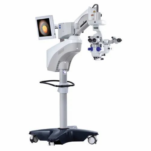 Semi Automatic Portable Mild Steel Operating Microscope For Hospital Use Capacity: 00 Ton/Day