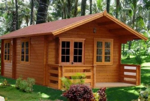 Wood Portable Farm Houses - Color: Brown