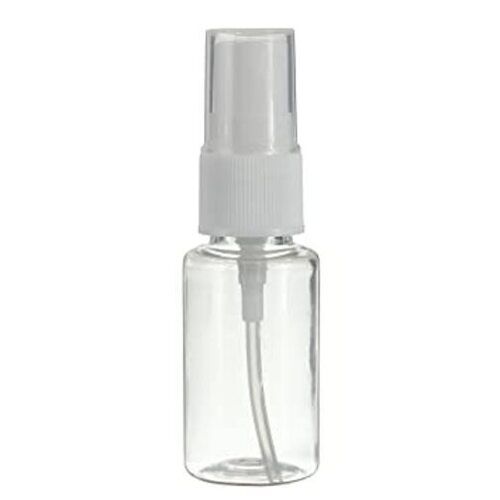 100Ml Capacity 1 Inches Round Screw Cap Transparent Pet Spray Bottle Capacity: 100 Milliliter (Ml)