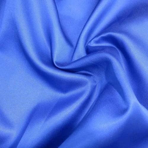 Blue 44 Inches 185 Gsm Washable And Quick Dry Plain Silk Fabrics