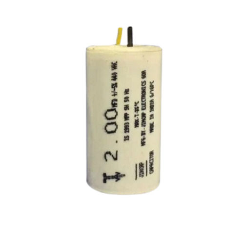 440 Volt High Insulation Resistance Plastic Fan Capacitor Capacitance: 2 Mfd