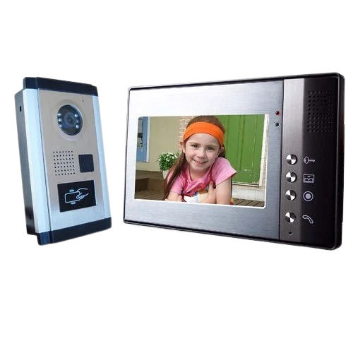 6 Inches 12 Volts 50 Hertz Rectangular Video Door Phone Application: Indoor