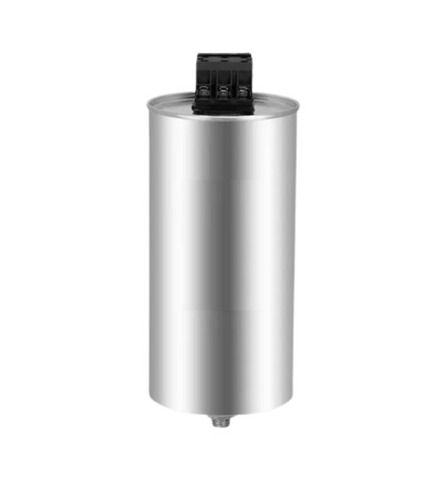 60 Hz Frequency Cylindrical Aluminium Power Factor Capacitor Capacitance: 3X137 Cn